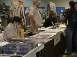 Artists Alley at a convention