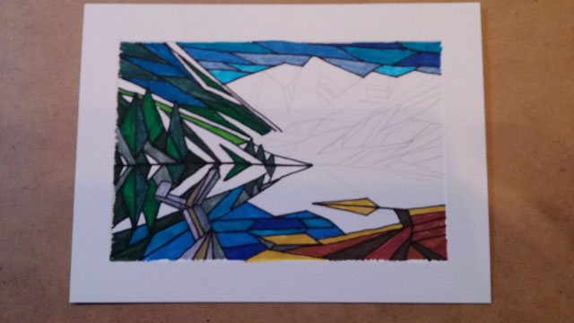 scribblerworks-art-card-mountain-lake-p2
