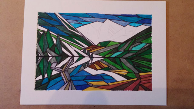 scribblerworks-art-card-mountain-lake-p3